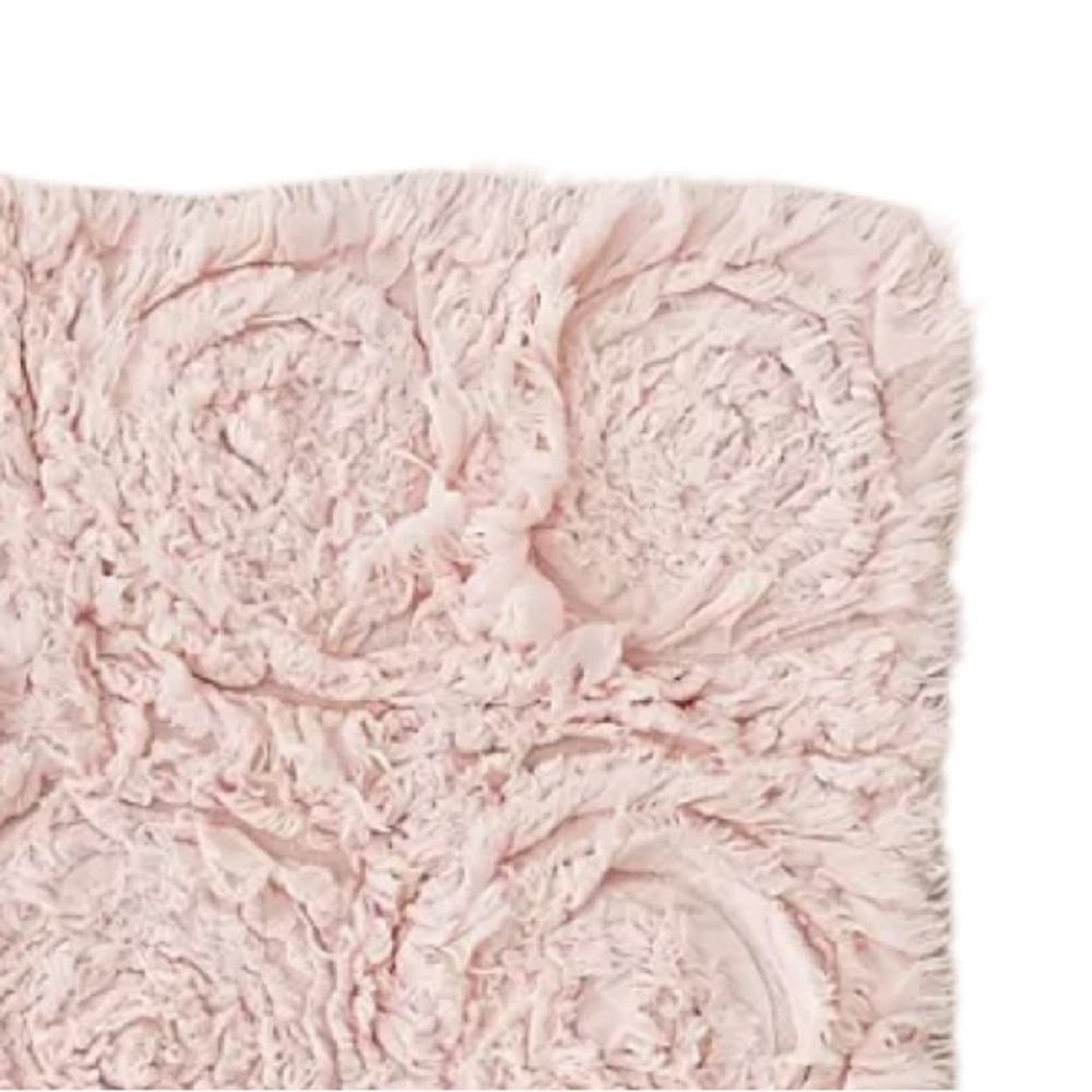 Frayed Roses Bath Mat - Picture 3 of 4